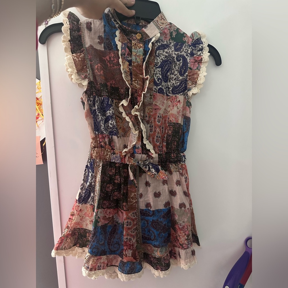 Zimmermann Multicolor Paisley kids Romper